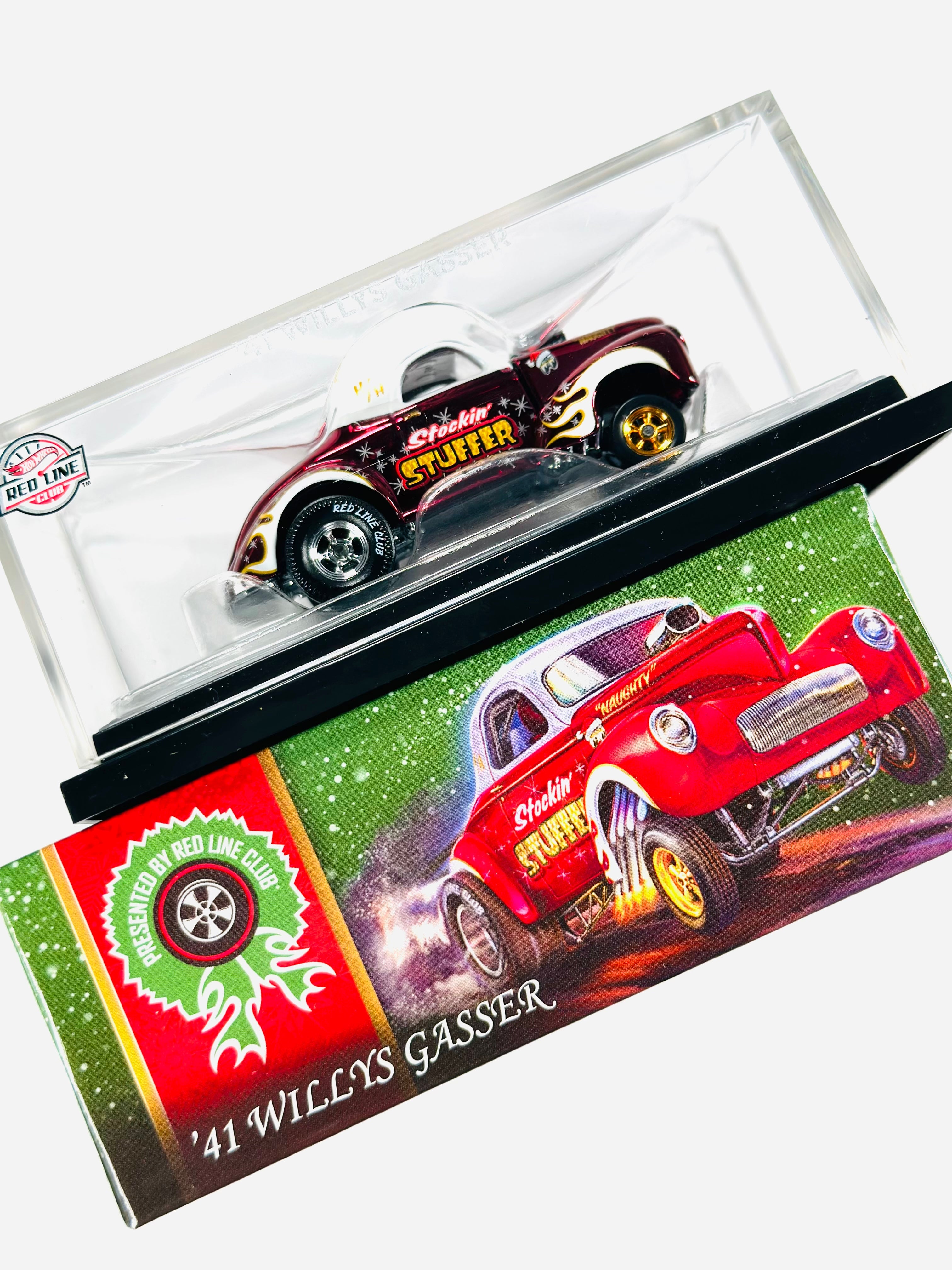 Hot Wheels 2022 RLC '41 Willys Gasser Holiday Car - Open Box