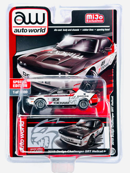 Auto World Mijo Exclusives Yokohama Advan 2019 Dodge Challenger