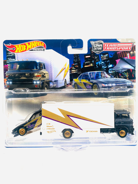 Hot Wheels 2023 Team Transport Case T Nissan Silvia (S13) & Sakura Sprinter #52