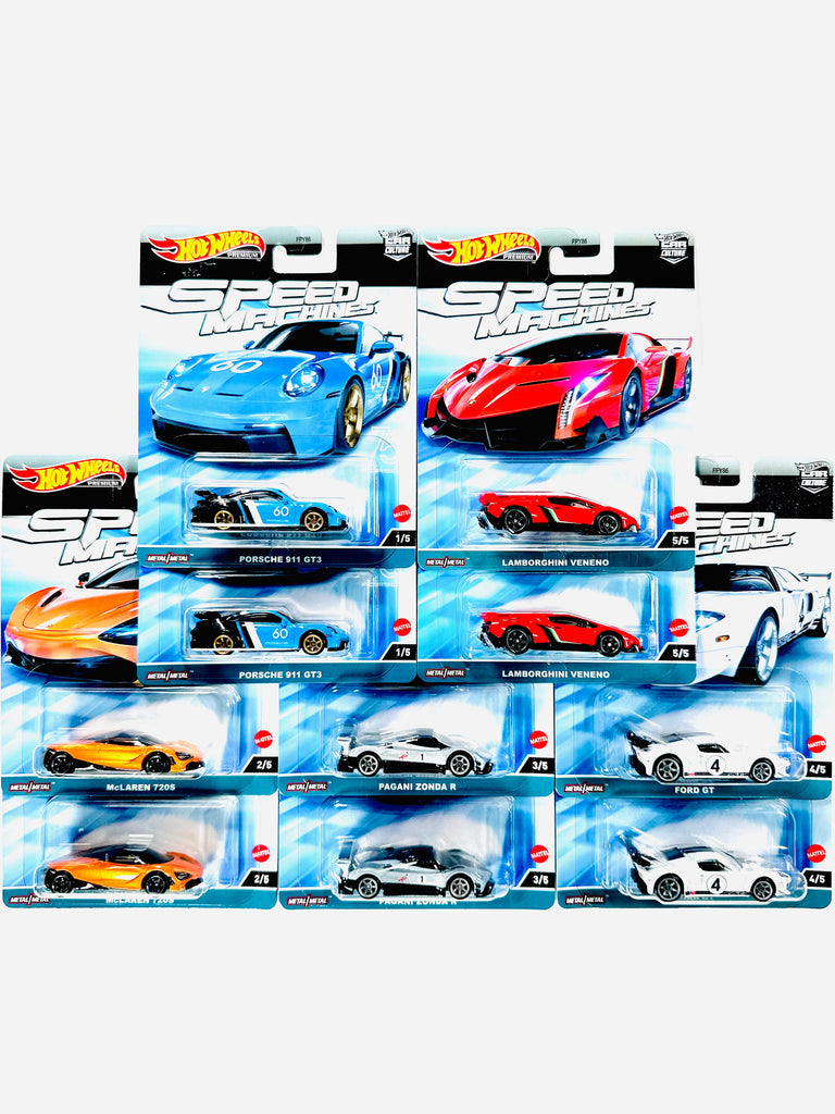 HOT WHEELS 2023 CAR CULTURE SPEED MACHINES 4/5 Ford GT
