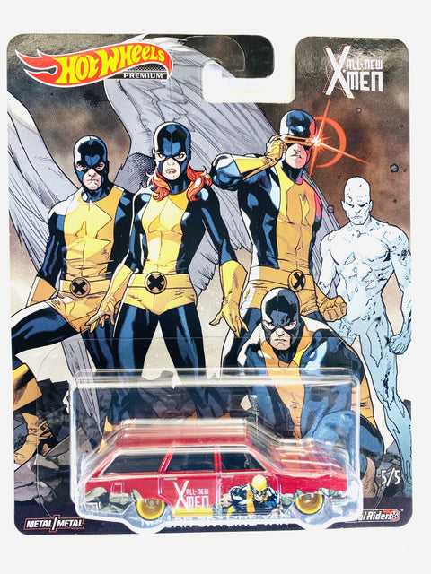 Hot Wheels 2019 Pop Culture X-Men Nissan Skyline Van - Damaged Card