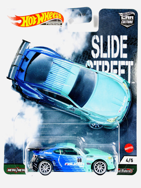 Hot Wheels 2021 Hot Wheels 2021 Car Culture Slide Street Falken Pandem Subaru BRZ - Damaged Card