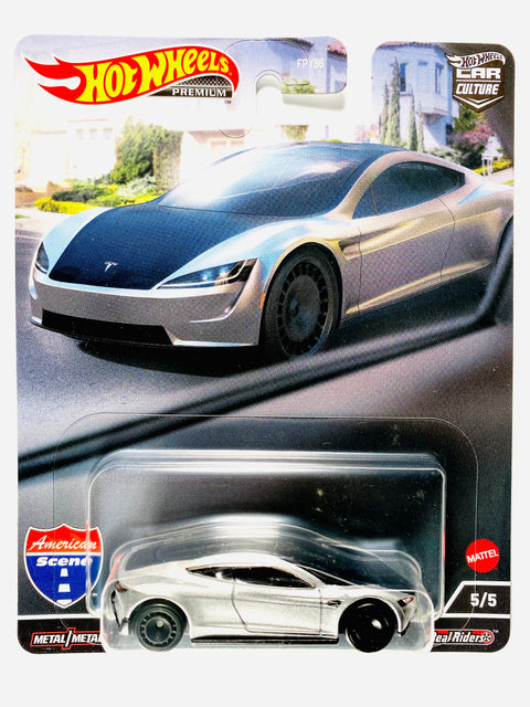 Hot Wheels 2022 Car Culture American Scene Tesla Roadster