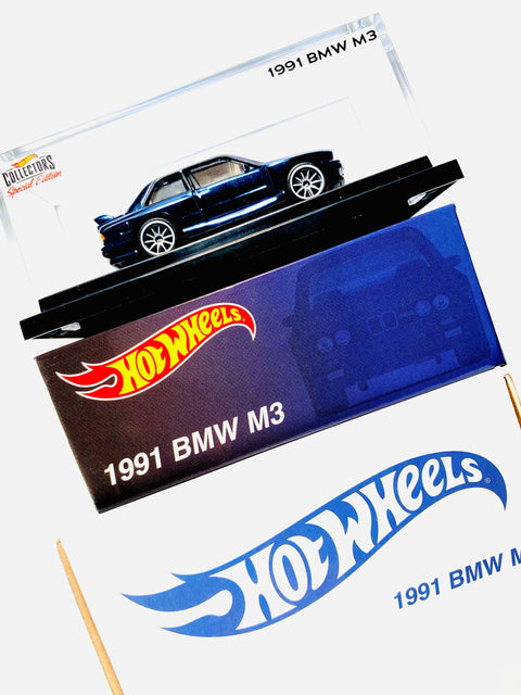 Hot Wheels 2022 RLC 1991 BMW M3 (Rubber Band Removed)