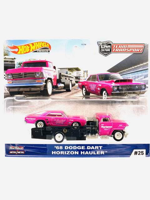 Hot Wheels 2020 Team Transport Case J '68 Dodge Dart Horizon Hauler #25