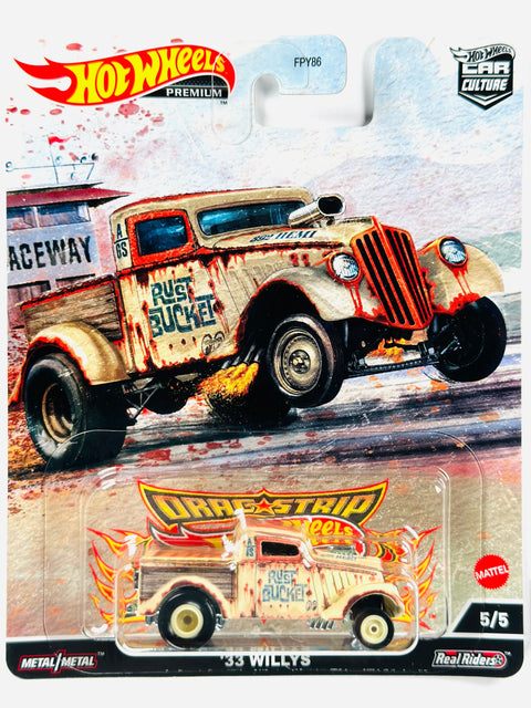 Hot Wheels 2022 Car Culture Drag Strip '33 Willy
