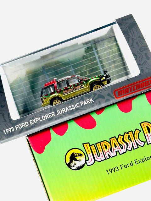 Matchbox Mattel Creations 2022 Ford Explorer Jurassic Park - No Outer Box