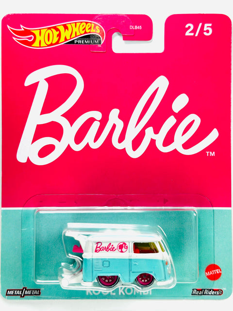Hot Wheels 2022 Pop Culture Case R Barbie Kool Kombi - Damaged Card/Blister