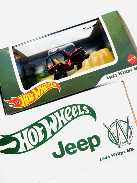 Hot Wheels 2021 RLC Exclusive 1944 Willy's Jeep MB Red