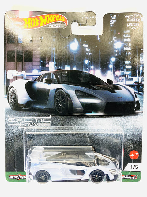 Hot Wheels 2021 Car Culture Exotic Envy McLaren Senna - Damaged Card/Blister
