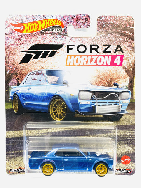 Hot Wheels 2021 Retro Entertainment Case B Forza Horizon 4 Nissan Skyline H/T 2000 GT-X