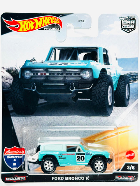 Hot Wheels 2022 Car Culture American Scene Ford Bronco R