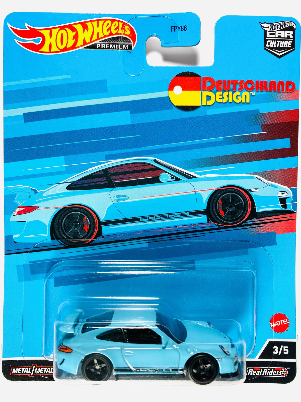 HOT WHEELS 2022 CAR CULTURE DEUTSCHLAND DESIGN PORSCHE 911 GT3 RS –  Jcardiecast