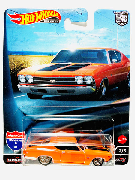 Hot Wheels 2022 Car Culture American Scene 69 Chevelle SS 396 Jcardiecast