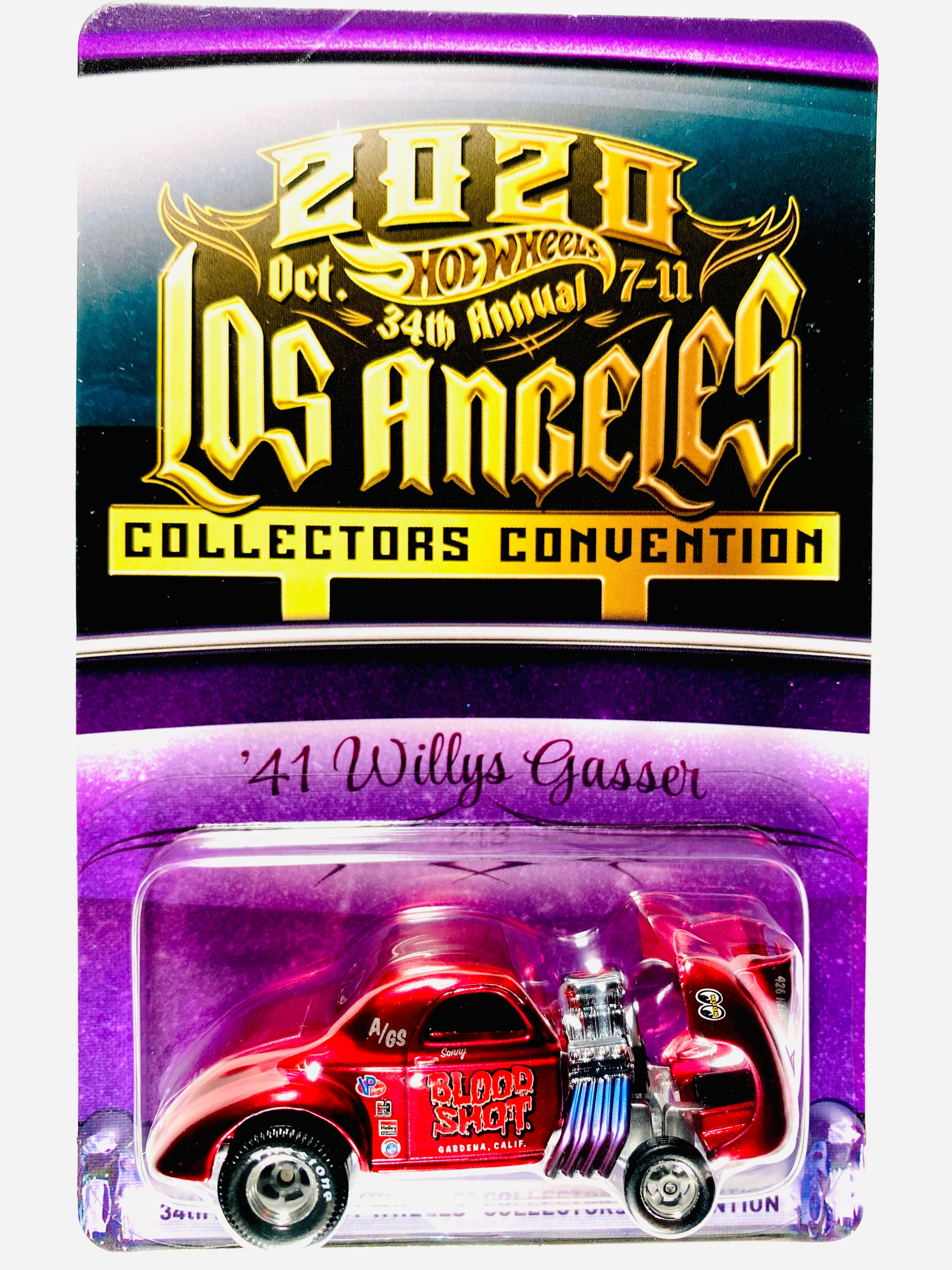 Hot Wheels 2021 34th Collectors Convention Los Angeles '41 Willy's