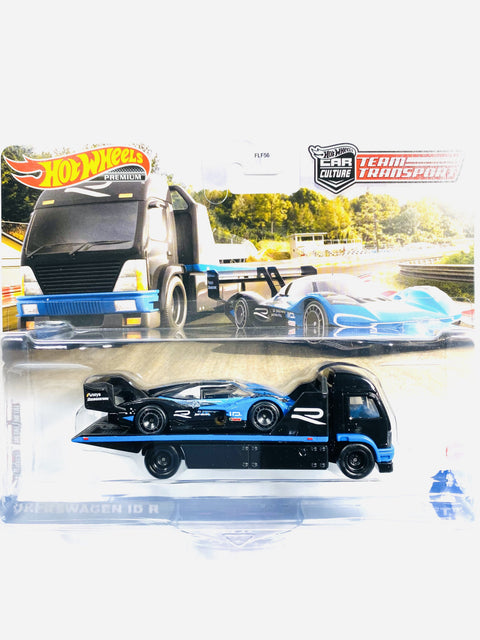 Hot Wheels 2021 Team Transport Case N Bridgestone Castrol Volkswagen ID R & Aero Lift #35 - Damaged Card/Blister