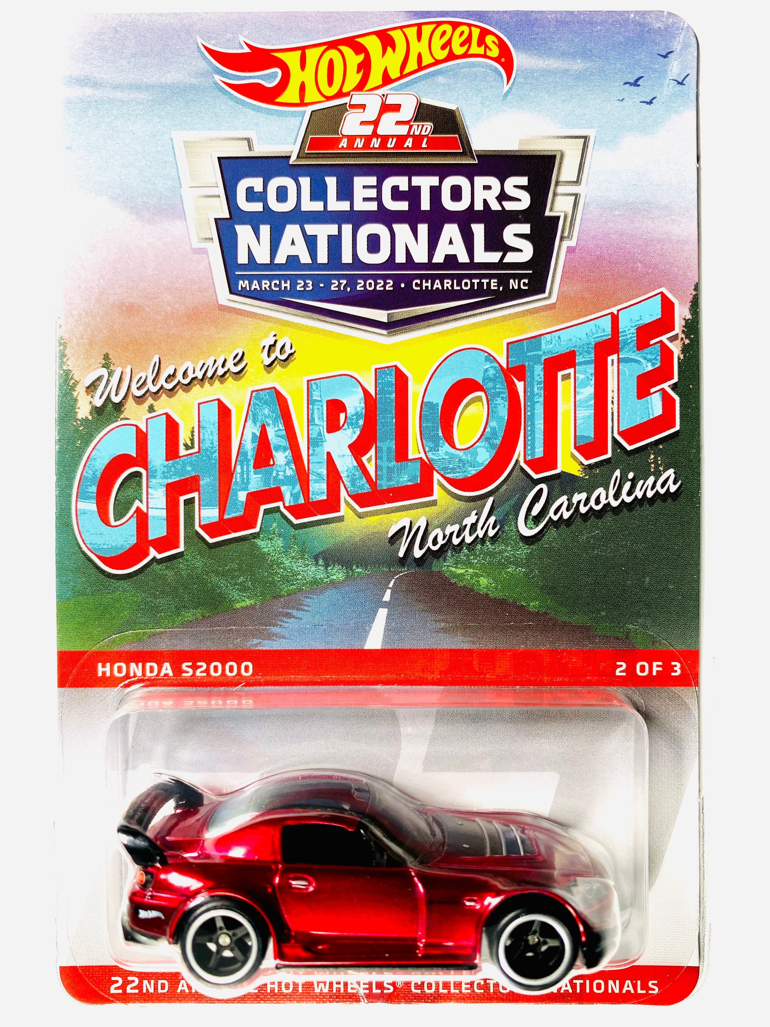 ホットウィール 22nd コンベンション ホンダ S2000 Hot Wheels 2022 22nd Collectors Nationals Convention Charlotte, NC