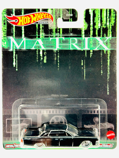 Hot Wheels 2022 Retro Entertainment Case M Matrix '64 Lincoln Continental - Damaged Card/Blister