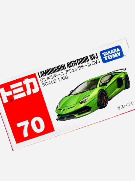 Tomica Factory Sealed Lamborghini Aventador SVJ #70 – Jcardiecast