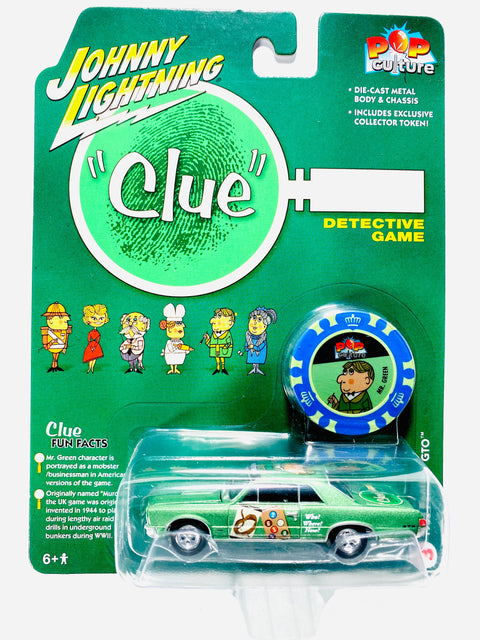 Johnny Lightning Pop Culture Clue 1965 Pontiac GTO