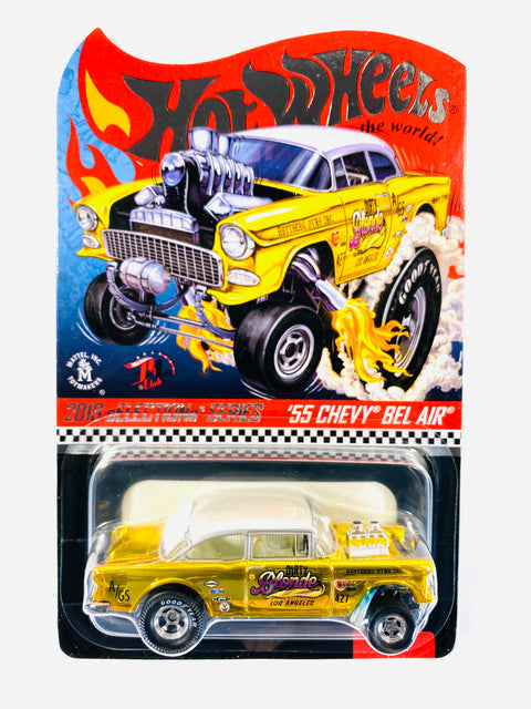 Hot Wheels 2019 RLC Selection Dirty Blonde ‘55 Chevy Bel Air Gasser
