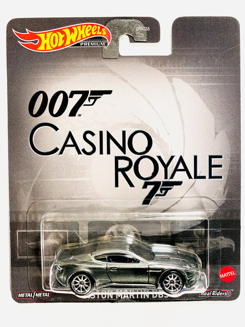 Hot Wheels 2023 Retro Entertainment Case N 007 Casino Royale Aston Martin DBS - Damaged Card/Blister